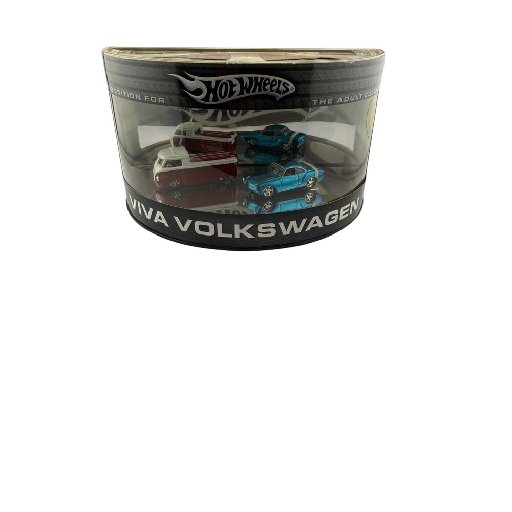 Hot Wheels Viva Volkswagen Adult Collector Set VW Karmann Ghia Pickup H8592